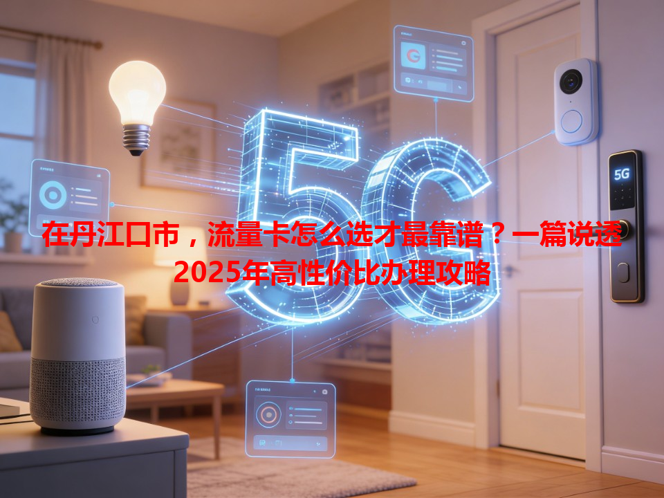在丹江口市，流量卡怎么选才最靠谱？一篇说透2025年高性价比办理攻略