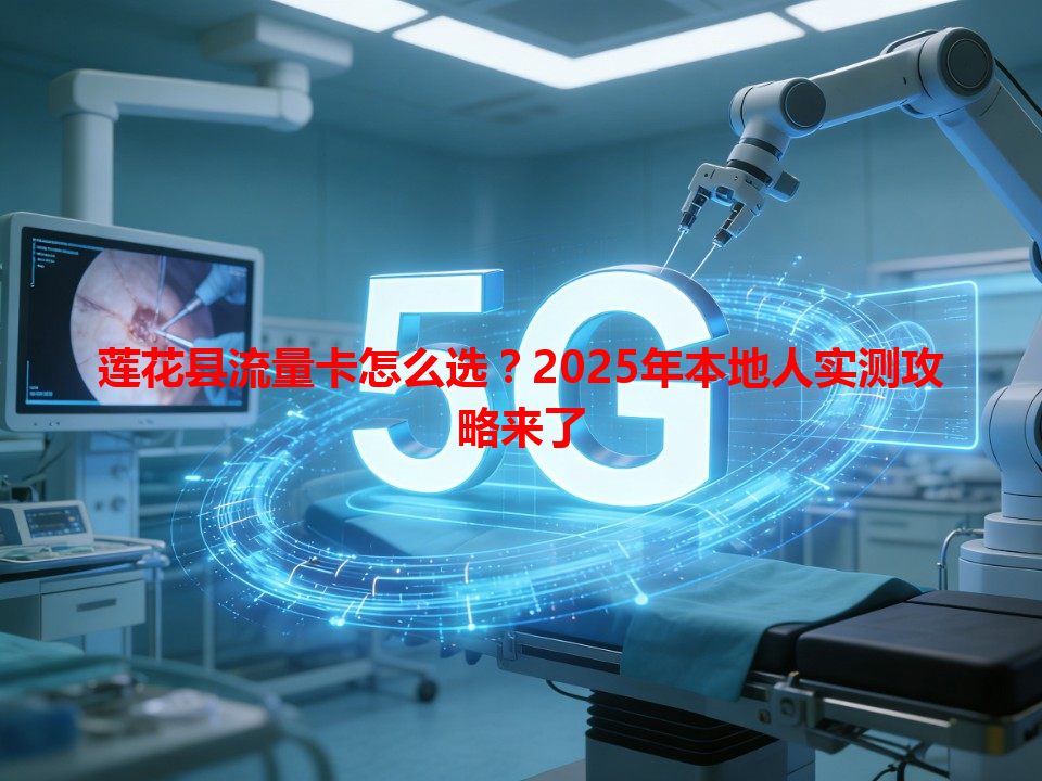 莲花县流量卡怎么选？2025年本地人实测攻略来了