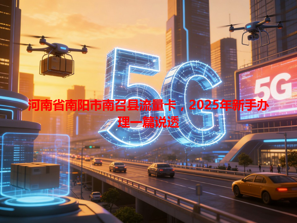 河南省南阳市南召县流量卡，2025年新手办理一篇说透