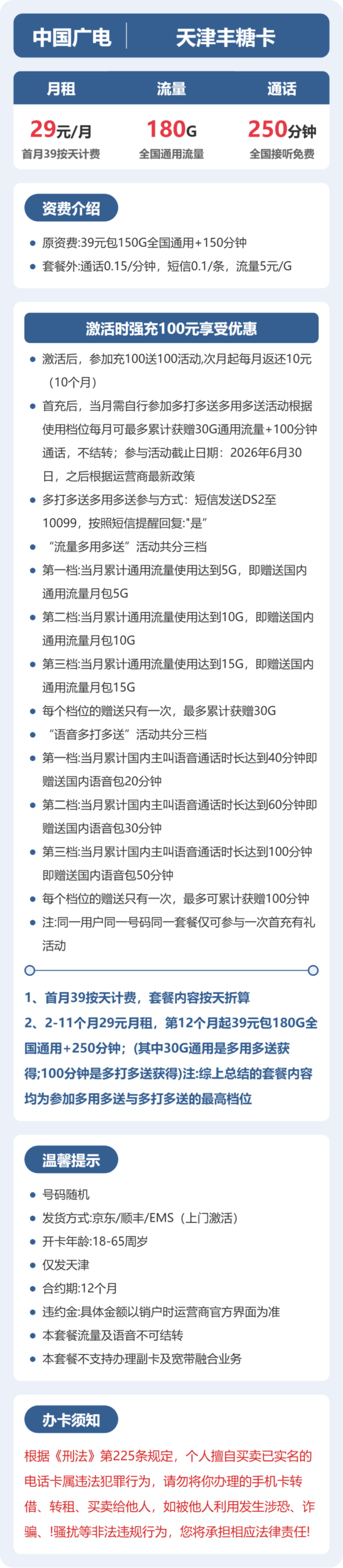 广电天津丰糖卡详情