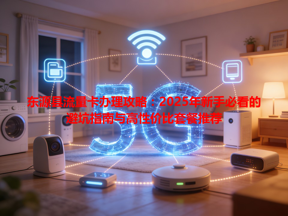 东源县流量卡办理攻略：2025年新手必看的避坑指南与高性价比套餐推荐