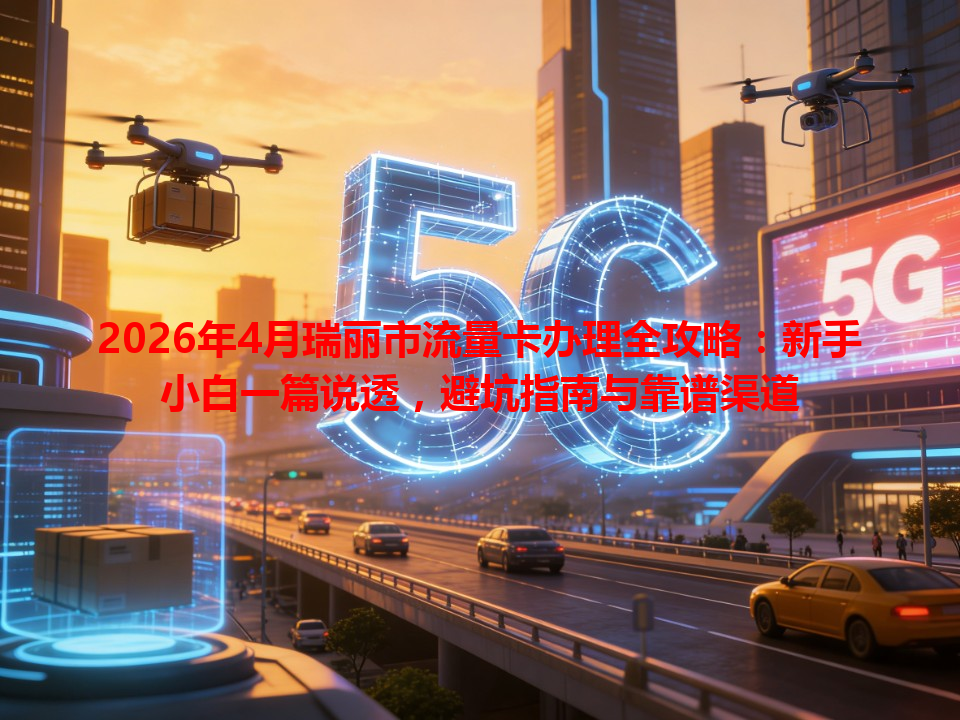 2026年4月瑞丽市流量卡办理全攻略：新手小白一篇说透，避坑指南与靠谱渠道