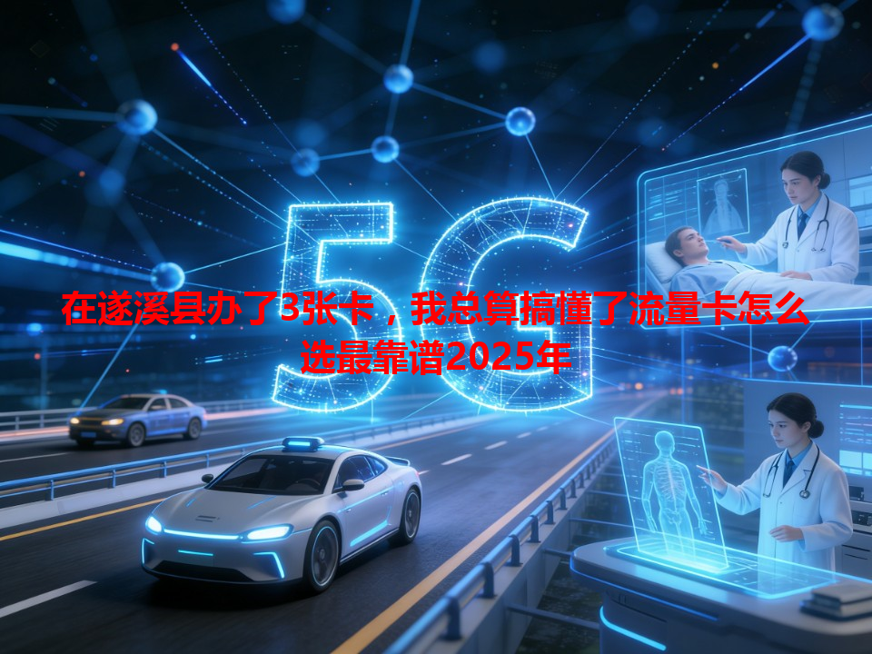 在遂溪县办了3张卡，我总算搞懂了流量卡怎么选最靠谱2025年