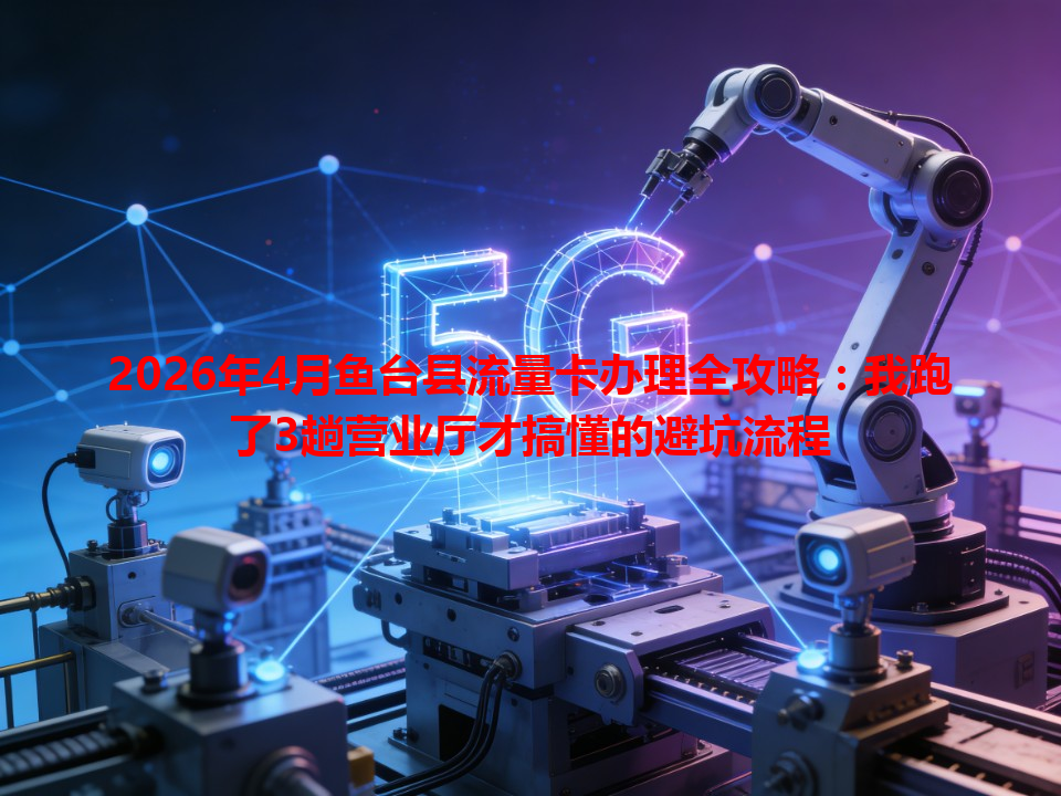 2026年4月鱼台县流量卡办理全攻略：我跑了3趟营业厅才搞懂的避坑流程