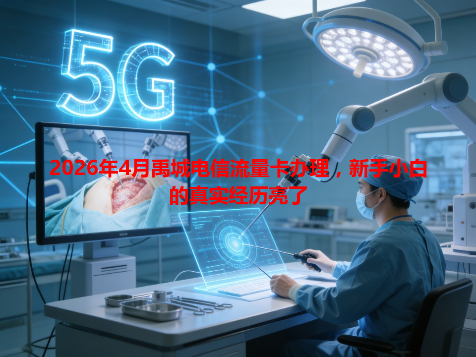 2026年4月禹城电信流量卡办理，新手小白的真实经历亮了