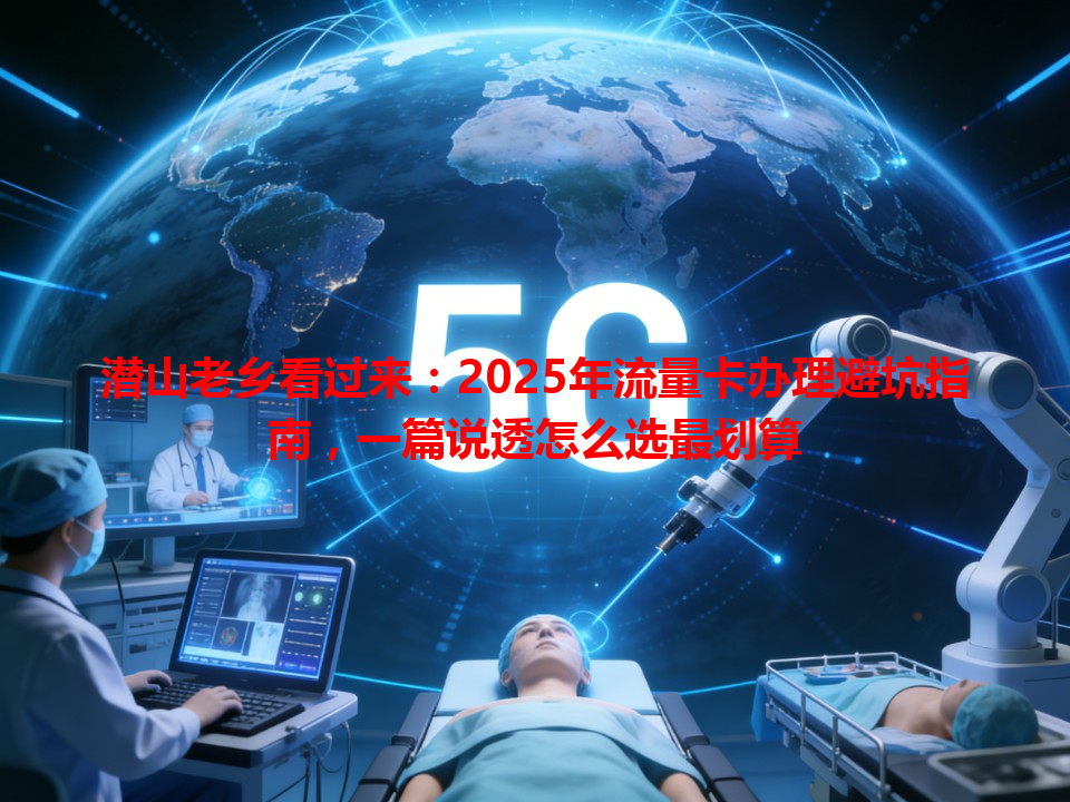 潜山老乡看过来：2025年流量卡办理避坑指南，一篇说透怎么选最划算
