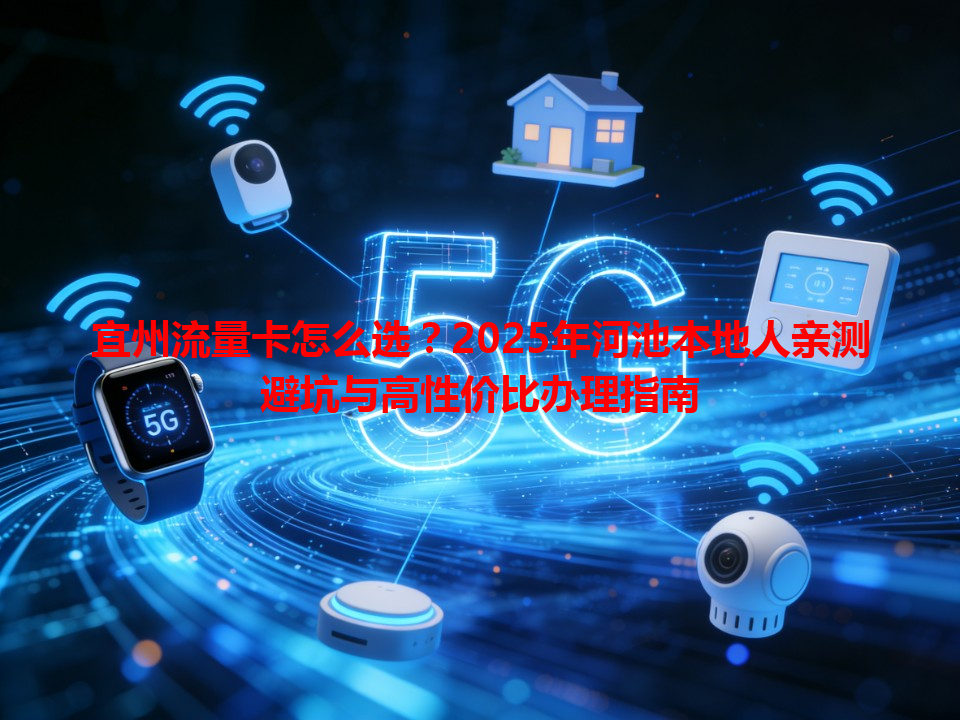 宜州流量卡怎么选？2025年河池本地人亲测避坑与高性价比办理指南