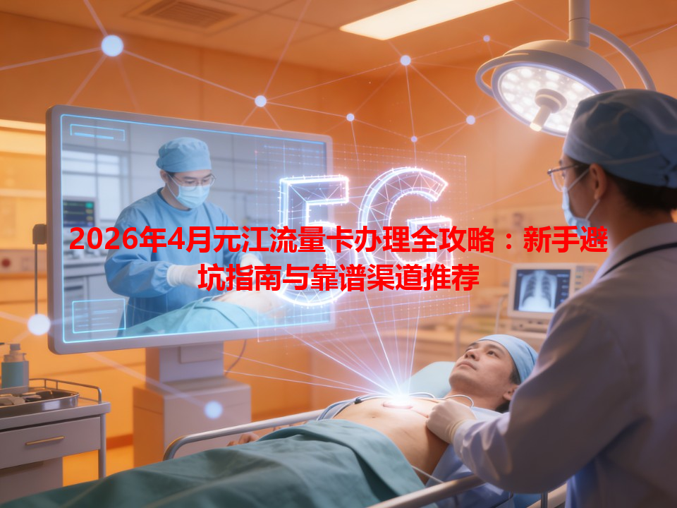 2026年4月元江流量卡办理全攻略：新手避坑指南与靠谱渠道推荐