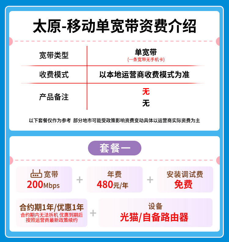 宽带套餐详情图