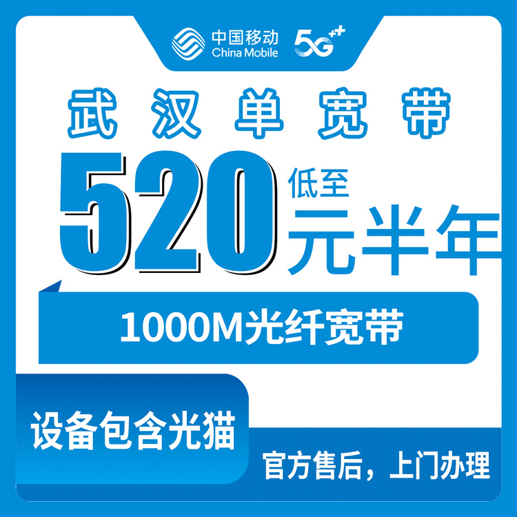2026年8月新洲区移动宽带怎么选？520包半年和880包一年到底哪家实惠