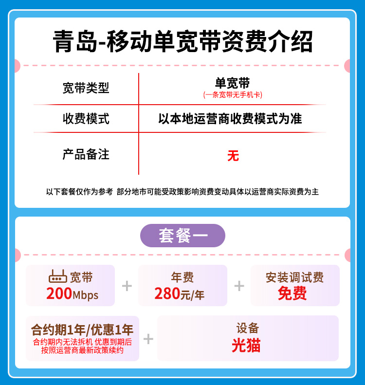 宽带套餐详情图