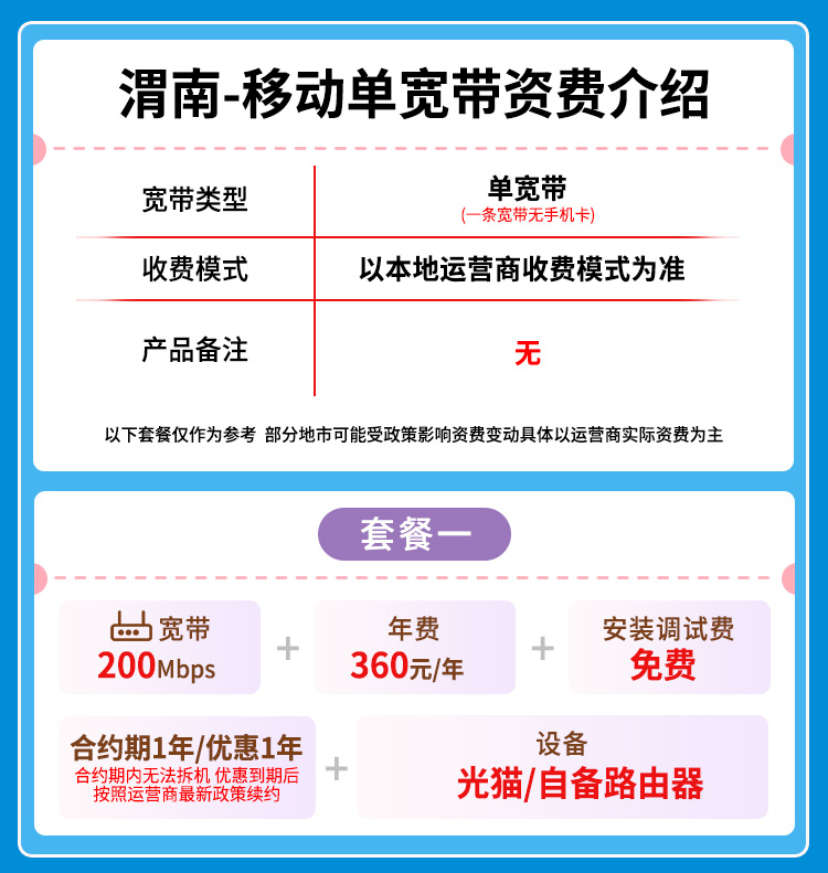 宽带套餐详情图