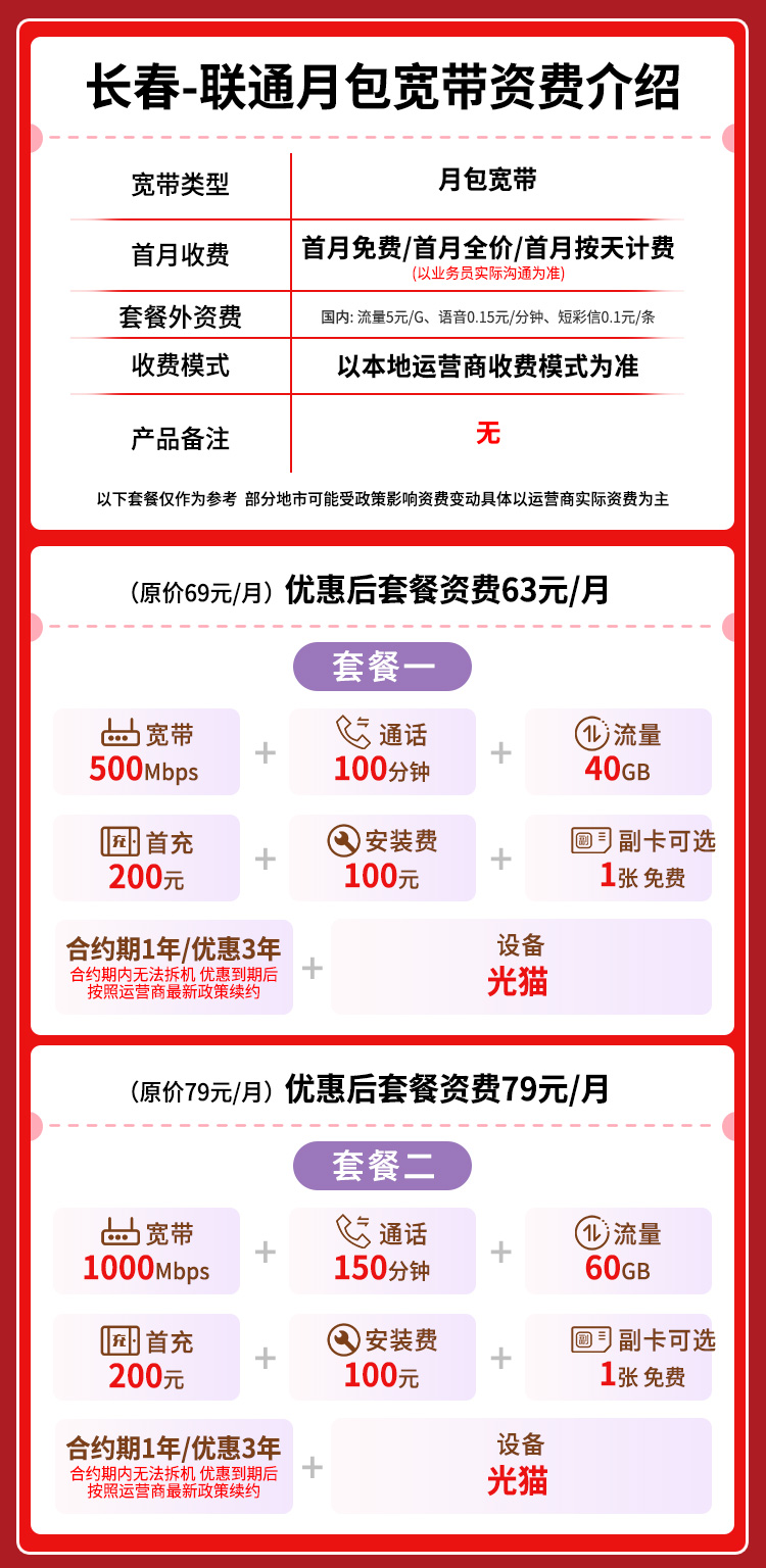 宽带套餐详情图