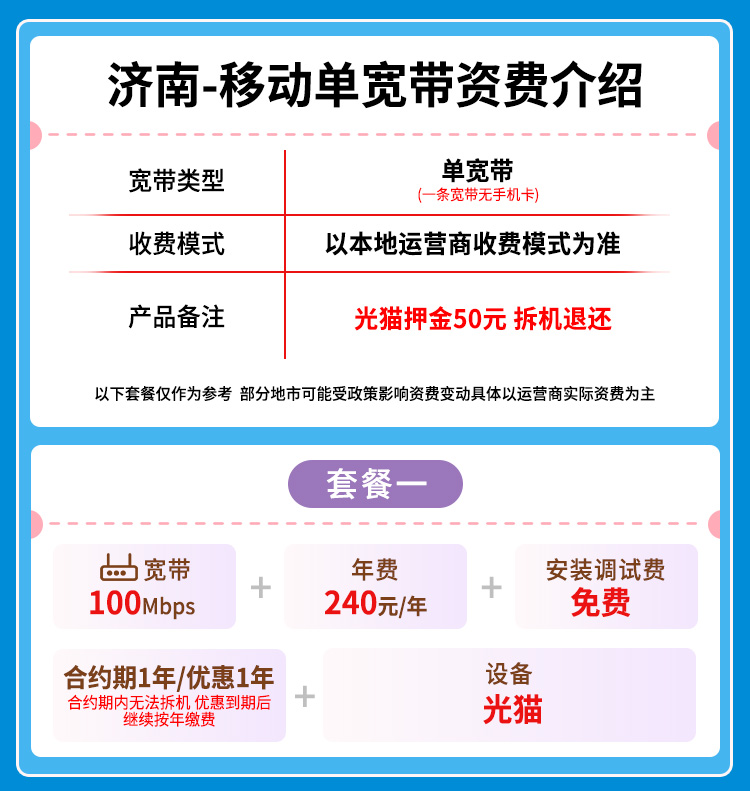 宽带套餐详情图