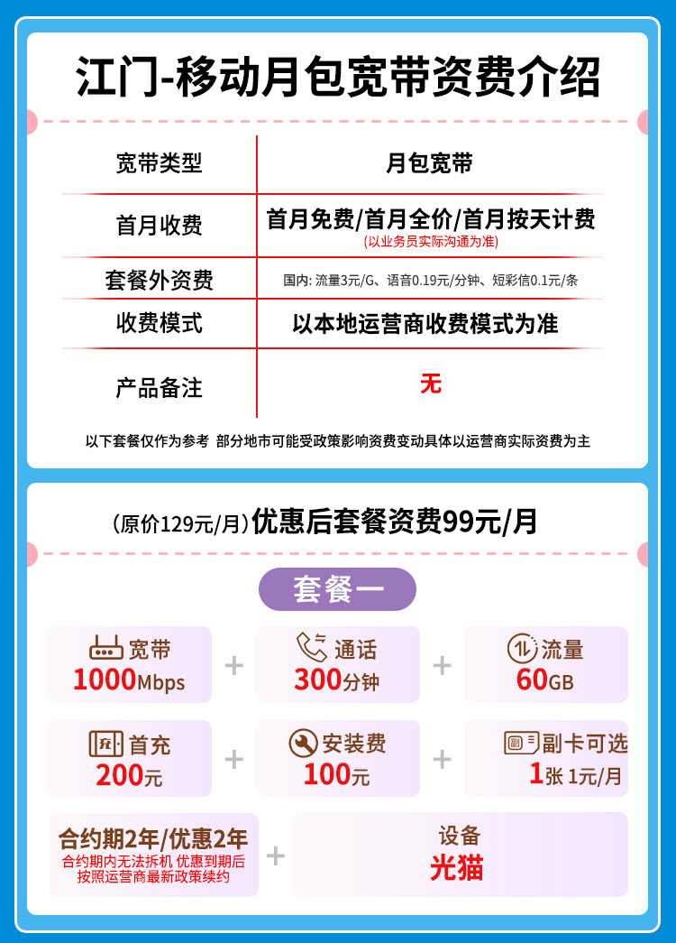 宽带套餐详情图