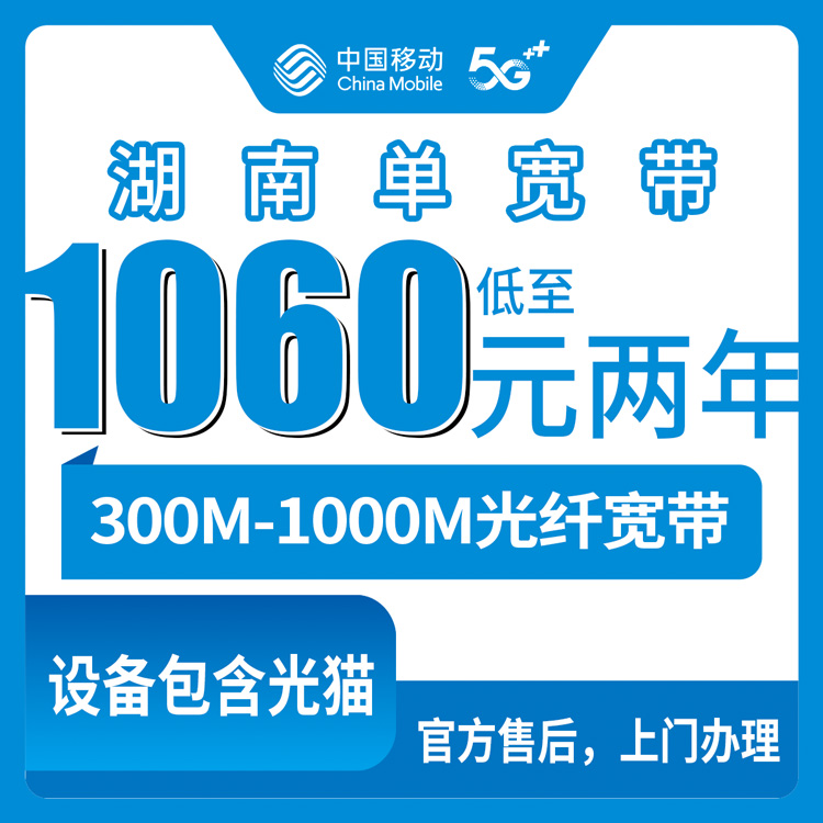2026年8月中旬湖南省邵阳市装移动宽带多少钱？300M和1000M包年包两年到底怎么选才不亏