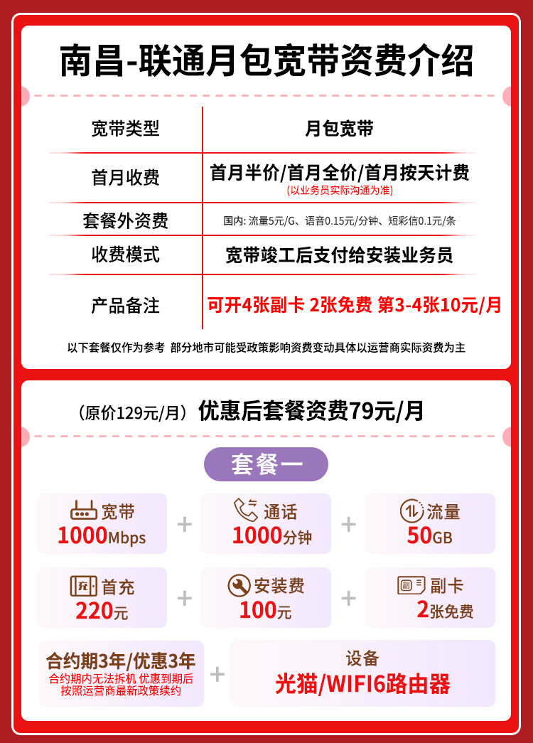 宽带套餐详情图