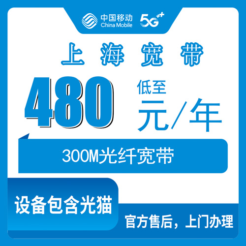 2026年10月下旬上海市普陀区移动融合宽带480元一年300M怎么办？各街道镇装宽带避坑实录