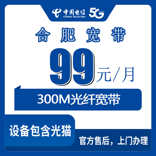 2026年10月下旬安徽省合肥长丰县装电信融合宽带怎么选？99元300M套餐资费与覆盖实记