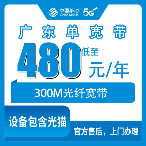 2026年10月下旬广东省清远市移动单宽带480元包年300M实测：清城清新英德连州装宽带前先看这篇