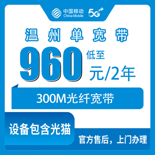 2026年10月温州市移动单宽带避坑指南!小白怎么选?