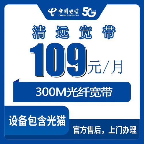 2026年10月清远市电信融合宽带实测办理全流程